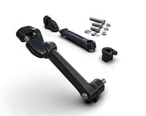 Ciro3D Highway Peg Mounts & Footrests Black Adjustable Passenger Comfort Peg Mounts